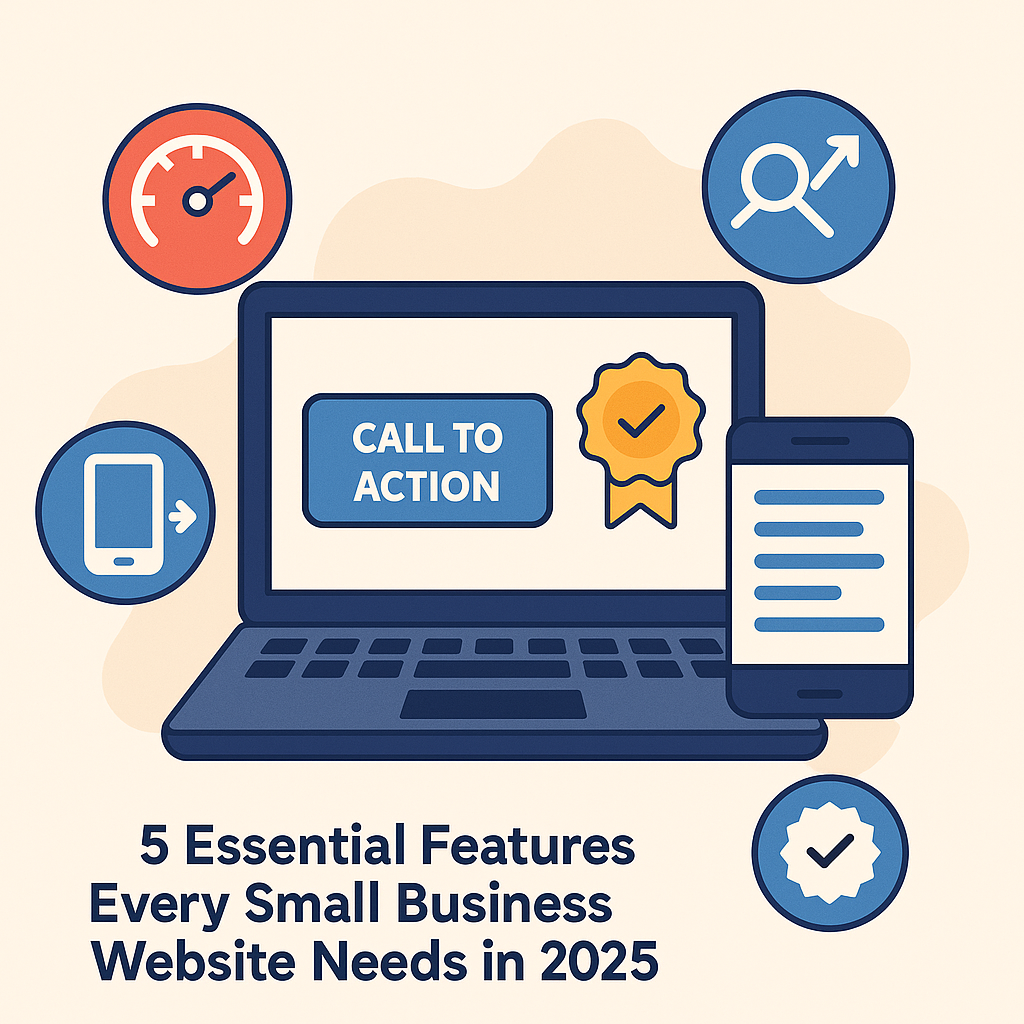 5 Essential Features Every Small Business Website Needs in 2025